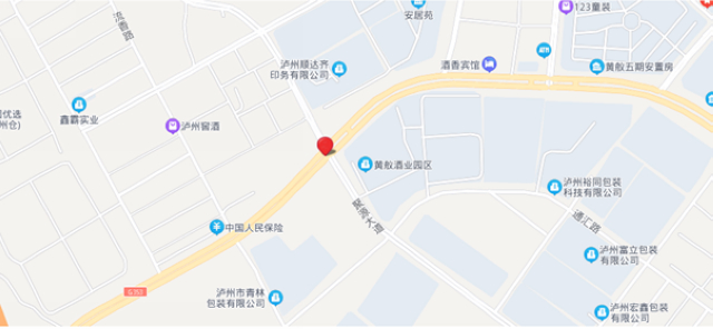 【公告】江阳区启用酒谷大道与聚源大道交叉口交通技术监控设备！